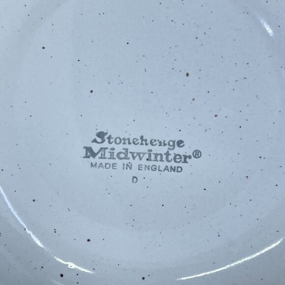 vintage stonehenge midwinter "wild oats" pattern cups and saucers set of 4 - Picture 4 of 7